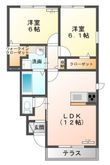 カーサ ブルーノの間取図