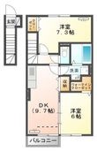 ダイヤモンドABの間取図