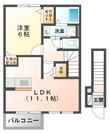 アムールABの間取図