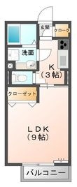 ローズハイツの間取図