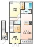 メゾン・ド・ジュリアンAの間取図