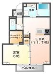 メゾン・ド・ジュリアンBの間取図