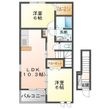 フランメゾンABの間取図