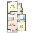 アグリ フォーリオCDの間取図