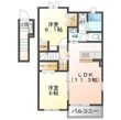 写真:フルームABC 2階A201の間取図