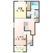 モーンガータAの間取図
