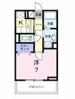 写真:アステリア 2階202の間取図