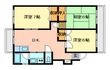 エムロードの間取図