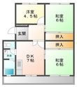写真:すずらん台コート 5階505の間取図