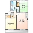 ビューラー谷上の間取図