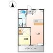 ホワイティ北鈴蘭台の間取図