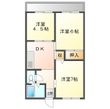 グリーンハイツの間取図