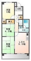 エクセル西鈴の間取図