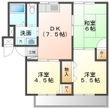 メゾン北神戸の間取図