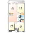 ハピネスプラザ北町の間取図