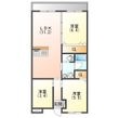 ハピネスプラザ北町の間取図