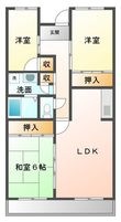 パークアヴェニュー南五葉の間取図