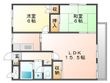 谷上ハイツの間取図