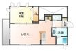 シャーメゾンリベルテ谷上の間取図