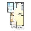 神戸市北区鈴蘭台西町４丁目の間取図