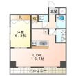 アカツキハイツの間取図