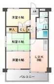 写真：吹田市江坂町１丁目3階の間取図