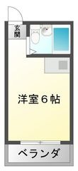 リバティ江坂の間取図