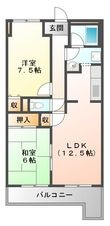 吹田市芳野町の間取図