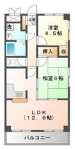 豊中市北条町3丁目の間取図