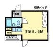 吹田市豊津町の間取図