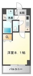 プレサンスOSAKA江坂の間取図