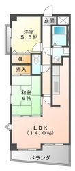 豊中市小曽根4丁目の間取図