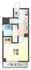 ラ・ヴィ江坂イーストの間取図