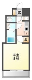 吹田市江の木町の間取図