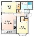 豊中市小曽根1丁目の間取図