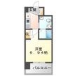 セレニテ江坂ルフレの間取図