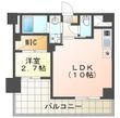 写真:吹田市江坂町2丁目 15階1501の間取図