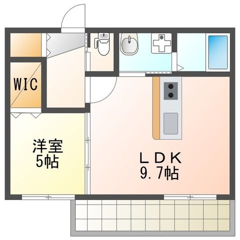 拡大写真:吹田市山手町2丁目 202の間取り
