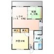 那覇市前島2丁目の間取図