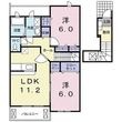 メゾンフレイズAの間取図
