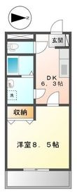 タケダビルⅡの間取図