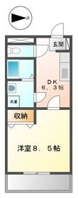 タケダビルⅡの間取図