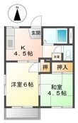 コーポ・トアの間取図