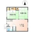 パークシティハイムの間取図