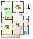 グリーンハイツ(多久)の間取図