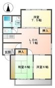 シルクニシカワの間取図