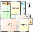メゾンド・ボナールA棟の間取図