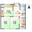 千綿アパートの間取図
