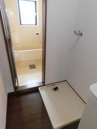 室内洗濯機置き場