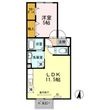 シャトレ夢咲の間取図